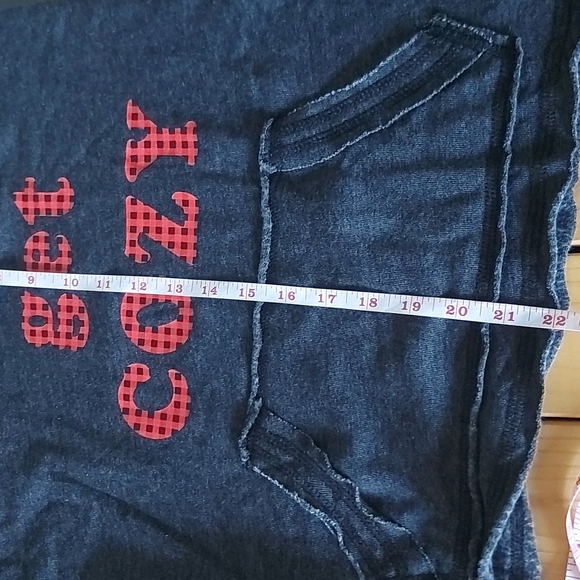 NWT Grayson Threads Let's Get Cozy pullover hoodie sz-Small - Picture 5 of 7